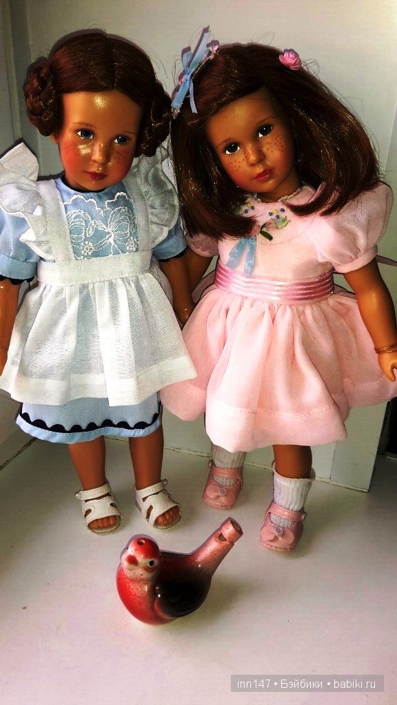 Две девочки от Susan Stormalong от Effanbee Сьюзи и Лея