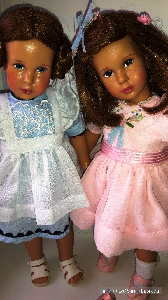 Две девочки от Susan Stormalong от Effanbee Сьюзи и Лея