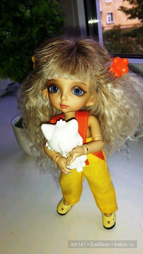 Моя малышка - пукифи Зоя PukiFee Zoe Fayriland, лошадка и мишка, наши обновочки (фото 8)