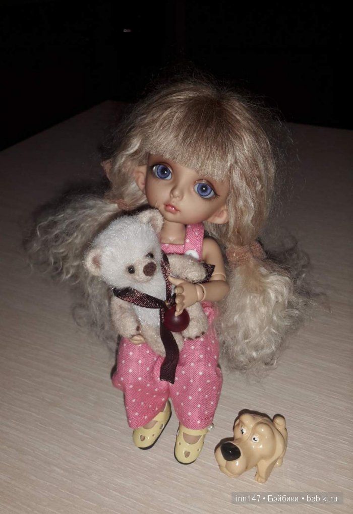 Моя малышка - пукифи Зоя PukiFee Zoe Fayriland, лошадка и мишка, наши обновочки