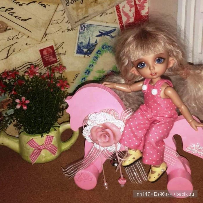 Моя малышка - пукифи Зоя PukiFee Zoe Fayriland, лошадка и мишка, наши обновочки (фото 2)