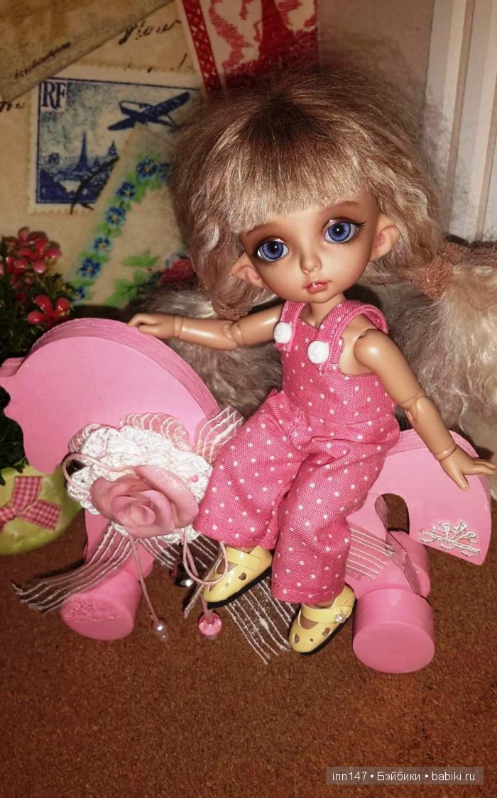 Моя малышка - пукифи Зоя PukiFee Zoe Fayriland, лошадка и мишка, наши обновочки (фото 6)