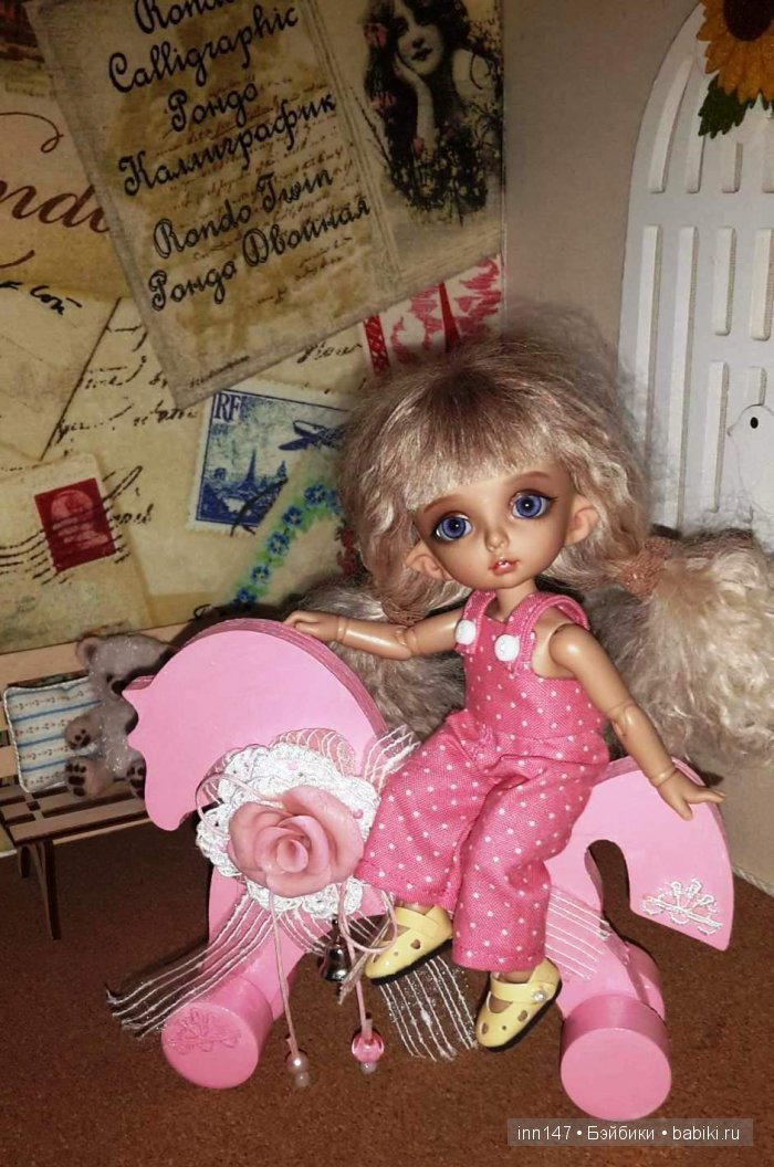 Моя малышка - пукифи Зоя PukiFee Zoe Fayriland, лошадка и мишка, наши обновочки (фото 4)