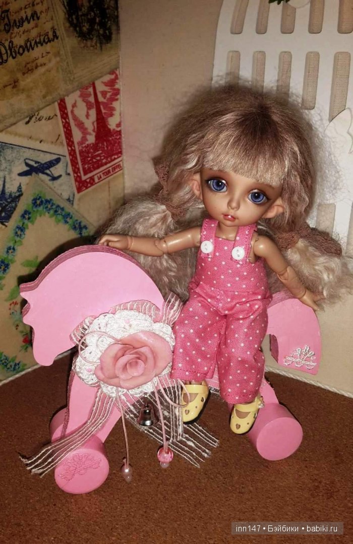 Моя малышка - пукифи Зоя PukiFee Zoe Fayriland, лошадка и мишка, наши обновочки (фото 5)