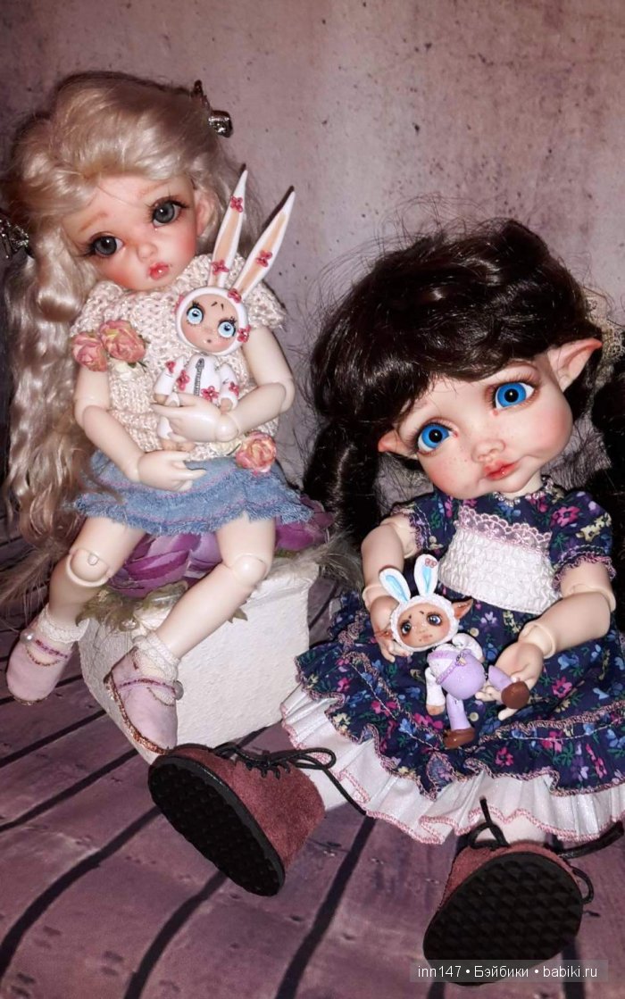 Существа от Милы. И мои девочки, приглашаем... знакомьтесь