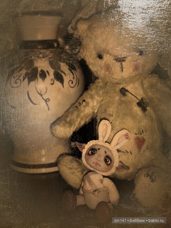 Мой мишка Ефимка — Домашние фото авторских игрушек: Тедди (фото 9)