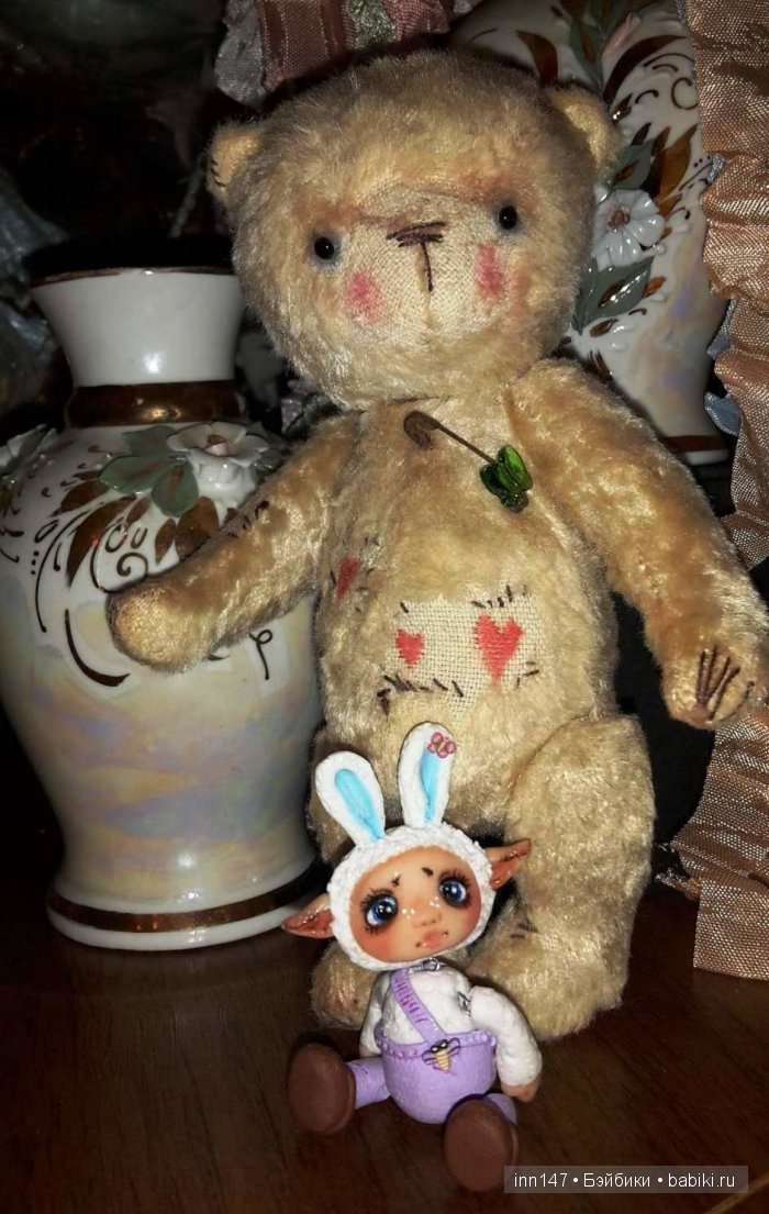 Мой мишка Ефимка — Домашние фото авторских игрушек: Тедди