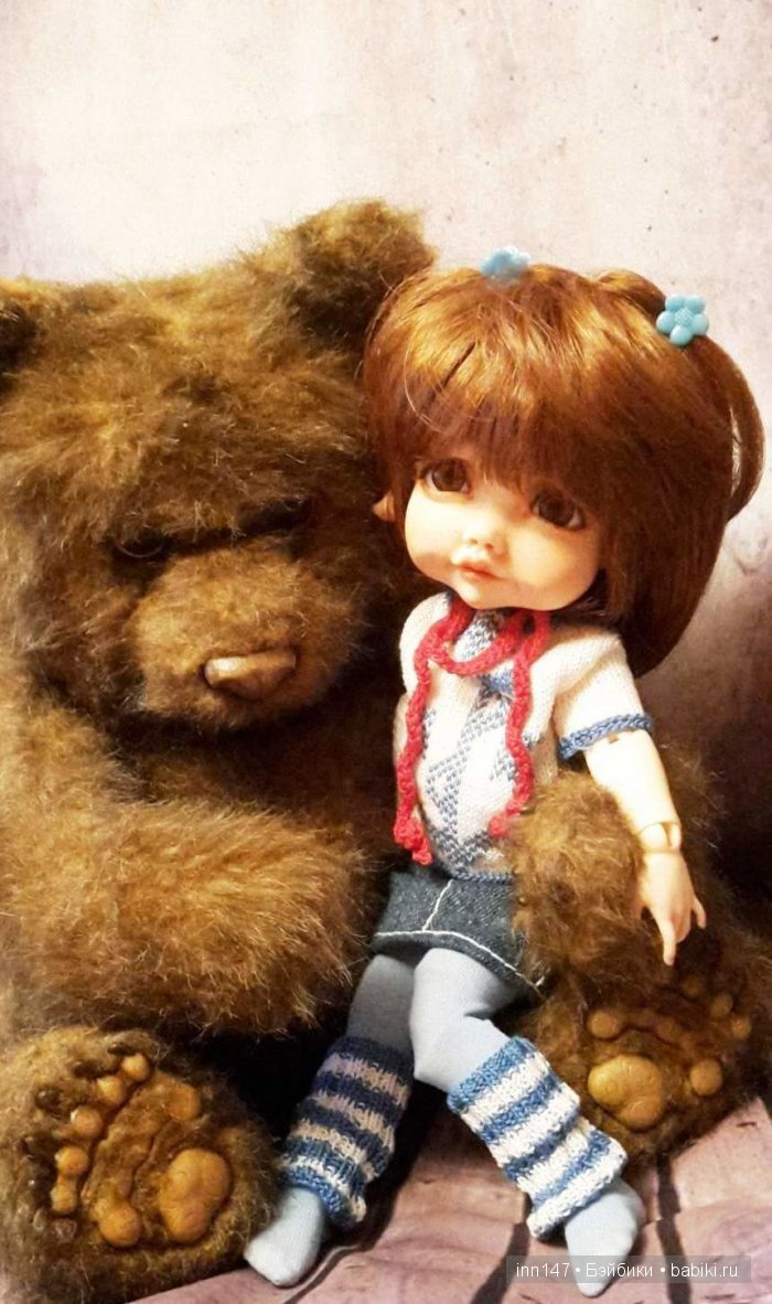 Как Ромашка готовилась к конкурсу "Кукла с мишкой" 14.12 - 25.12.15 (фото 10)