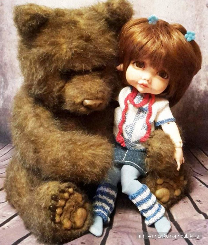 Как Ромашка готовилась к конкурсу "Кукла с мишкой" 14.12 - 25.12.15 (фото 9)