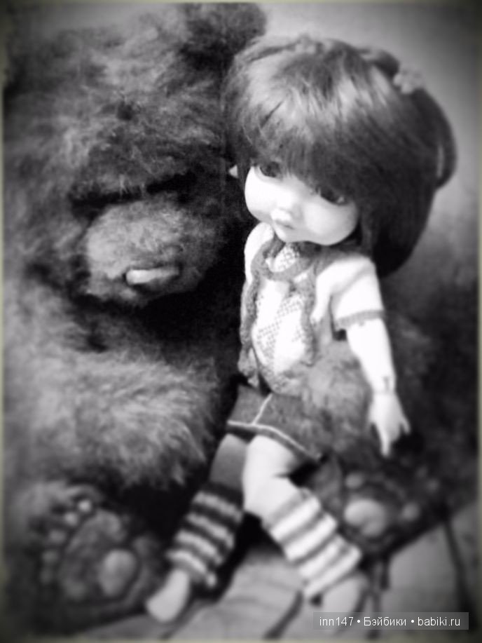 Как Ромашка готовилась к конкурсу "Кукла с мишкой" 14.12 - 25.12.15