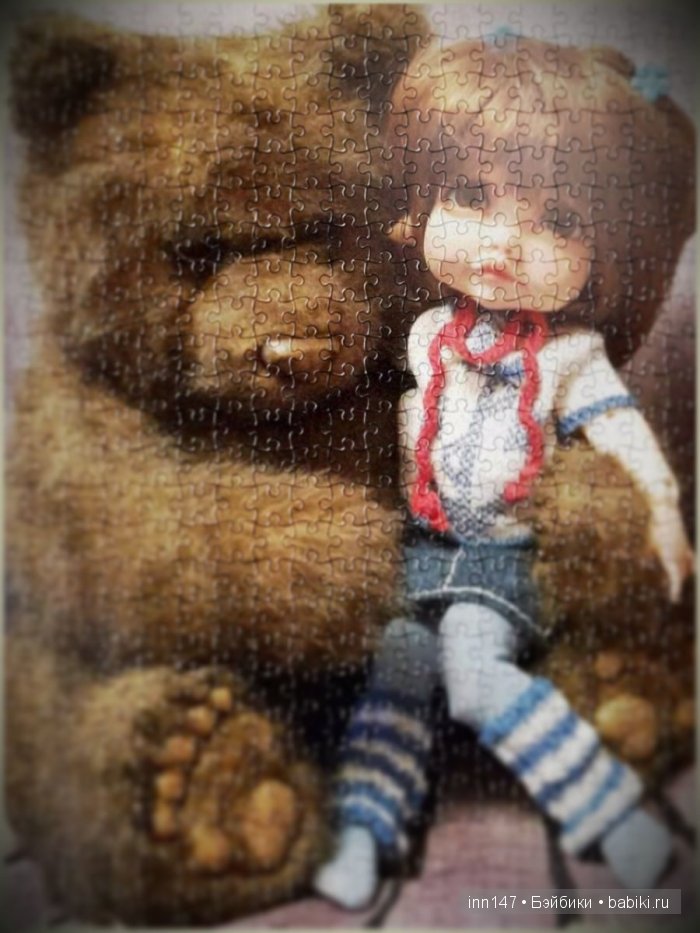 Как Ромашка готовилась к конкурсу "Кукла с мишкой" 14.12 - 25.12.15