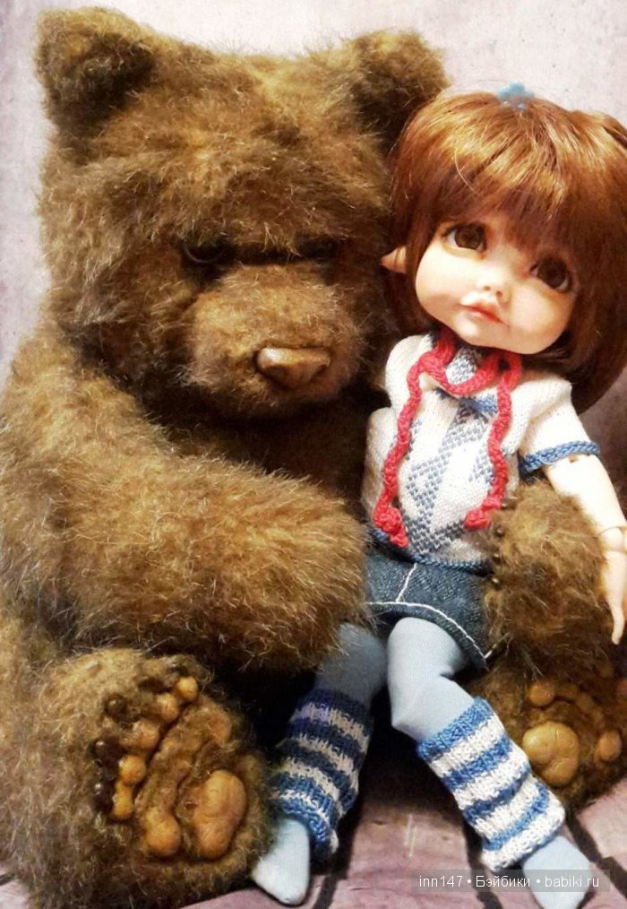 Как Ромашка готовилась к конкурсу "Кукла с мишкой" 14.12 - 25.12.15