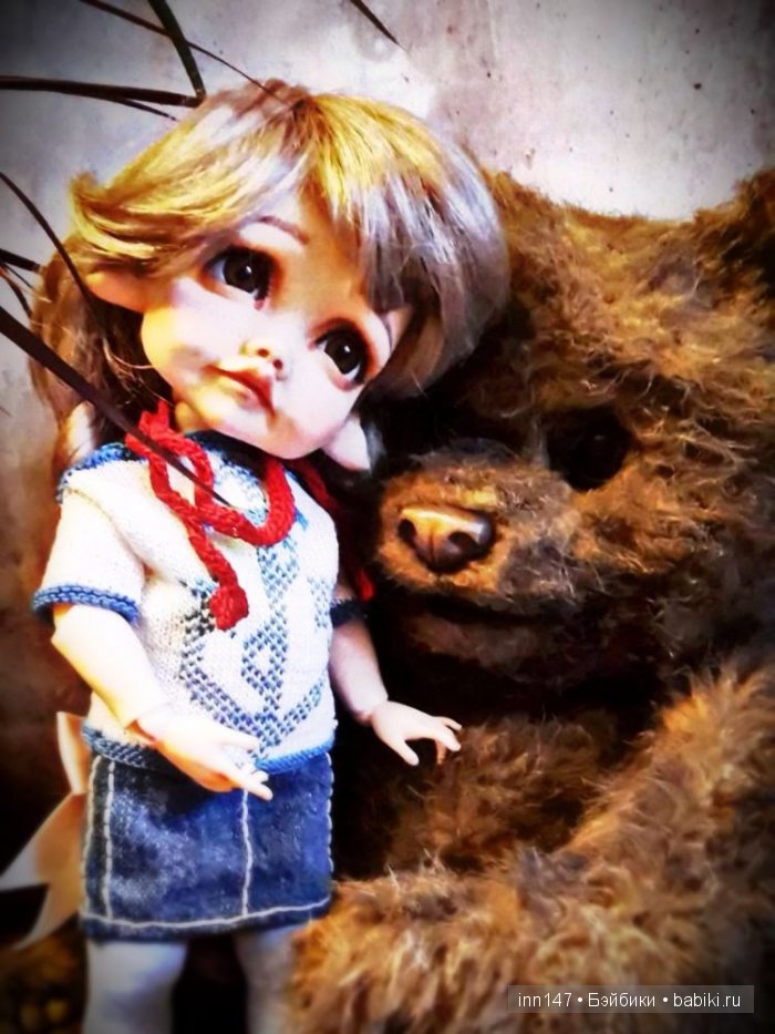 Как Ромашка готовилась к конкурсу "Кукла с мишкой" 14.12 - 25.12.15