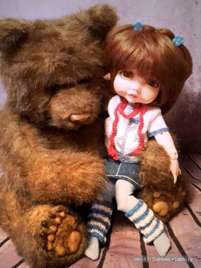 Как Ромашка готовилась к конкурсу "Кукла с мишкой" 14.12 - 25.12.15 (фото 7)