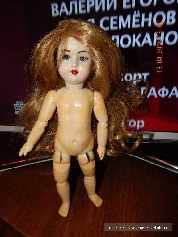Маленькая Марселька — Антикварные куклы Armand Marseille (AM): молд 390 (фото 3)