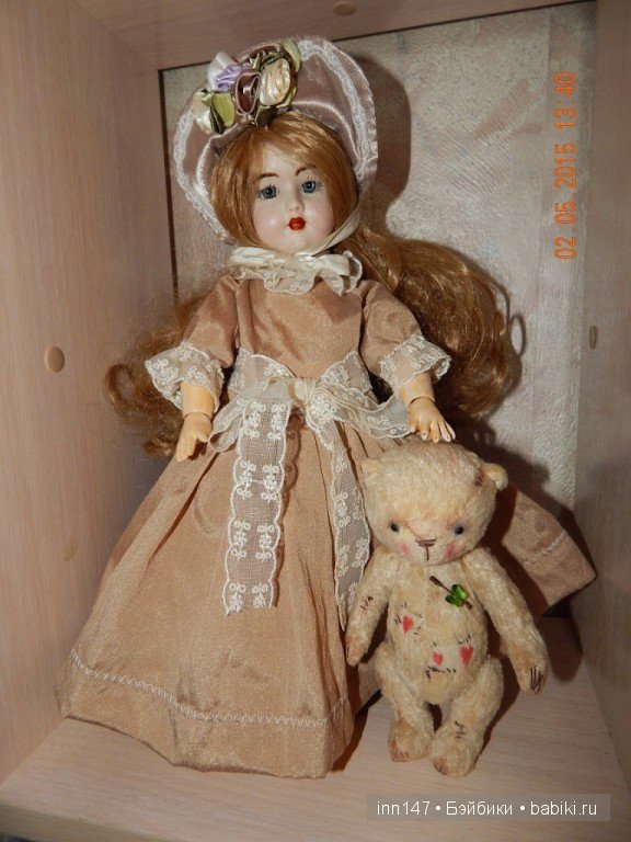 Маленькая Марселька — Антикварные куклы Armand Marseille (AM): молд 390 (фото 6)