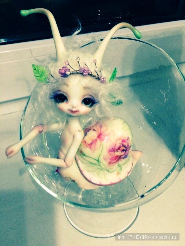 Мила, улиточная фея — Гибридизация кукол BJD (БЖД): пересадка головы