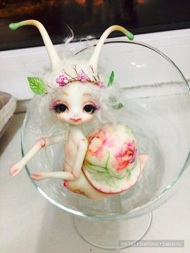 Мила, улиточная фея — Гибридизация кукол BJD (БЖД): пересадка головы
