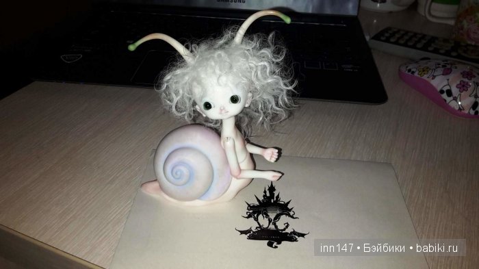 Мила, улиточная фея — Гибридизация кукол BJD (БЖД): пересадка головы