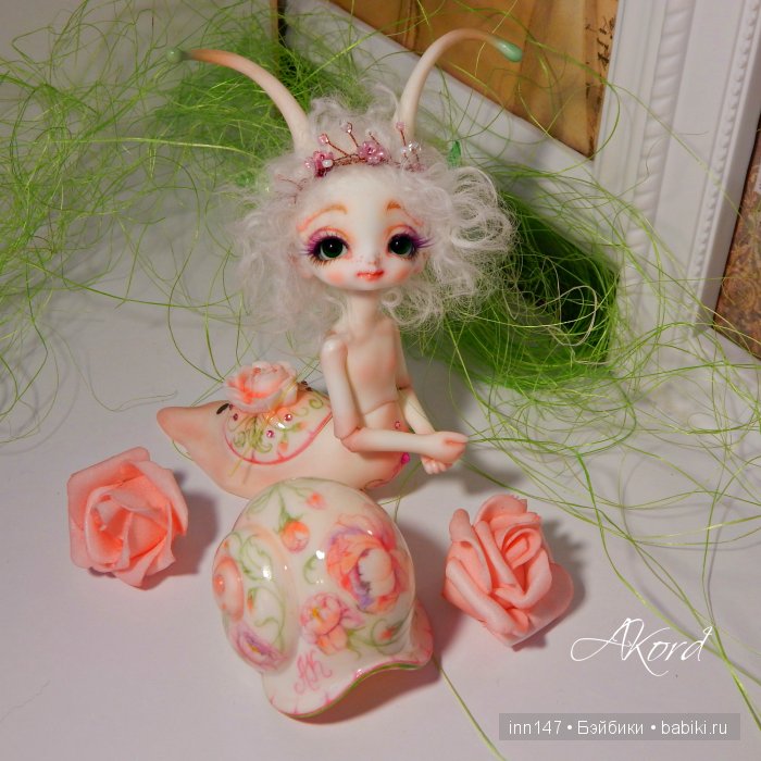 Мила, улиточная фея — Гибридизация кукол BJD (БЖД): пересадка головы