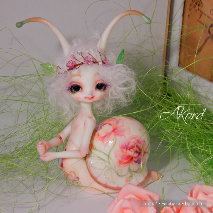 Мила, улиточная фея — Гибридизация кукол BJD (БЖД): пересадка головы