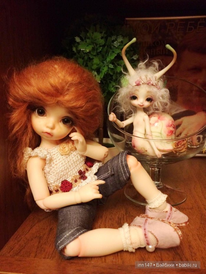 Мила, улиточная фея — Гибридизация кукол BJD (БЖД): пересадка головы