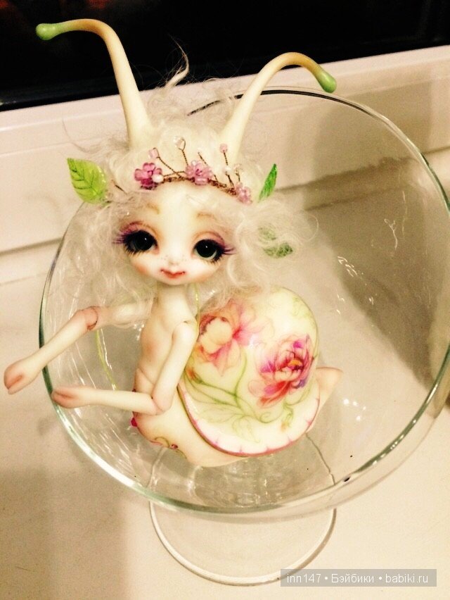 Мила, улиточная фея — Гибридизация кукол BJD (БЖД): пересадка головы