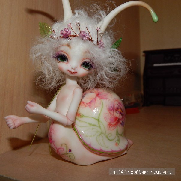 Мила, улиточная фея — Гибридизация кукол BJD (БЖД): пересадка головы