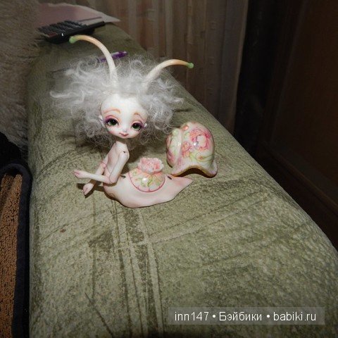 Мила, улиточная фея — Гибридизация кукол BJD (БЖД): пересадка головы