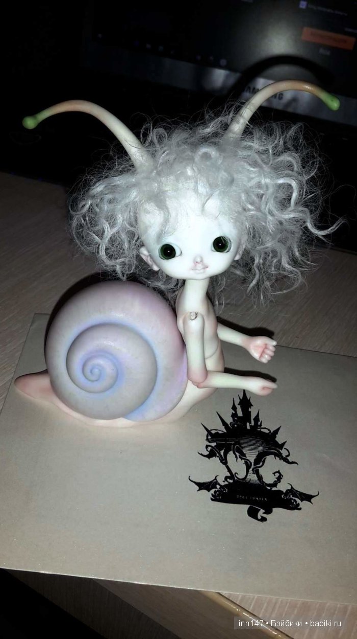 Мила, улиточная фея — Гибридизация кукол BJD (БЖД): пересадка головы (фото 2)
