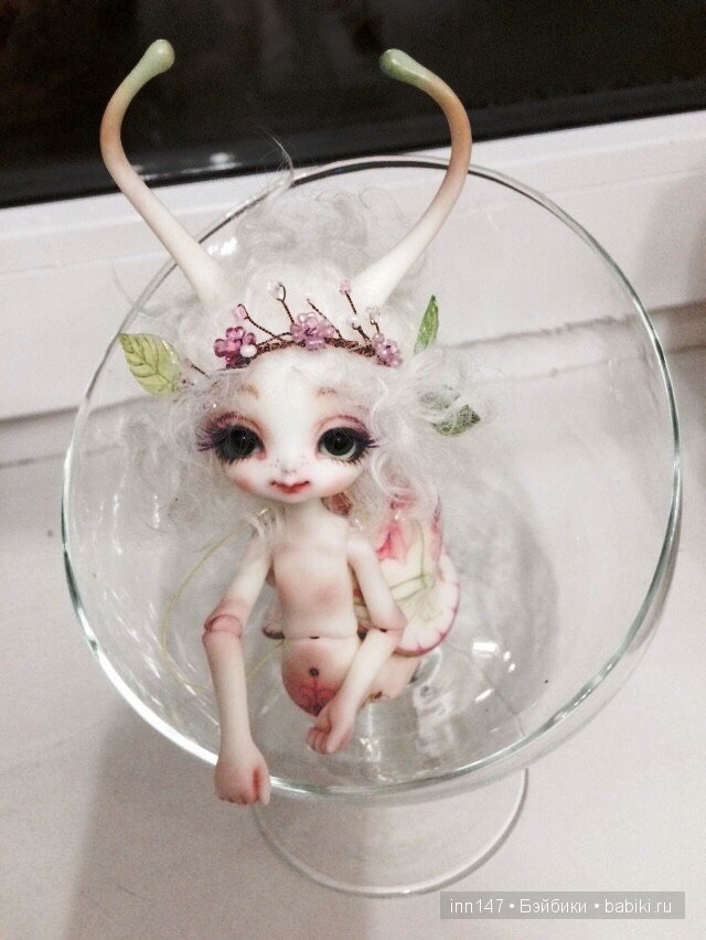 Мила, улиточная фея — Гибридизация кукол BJD (БЖД): пересадка головы