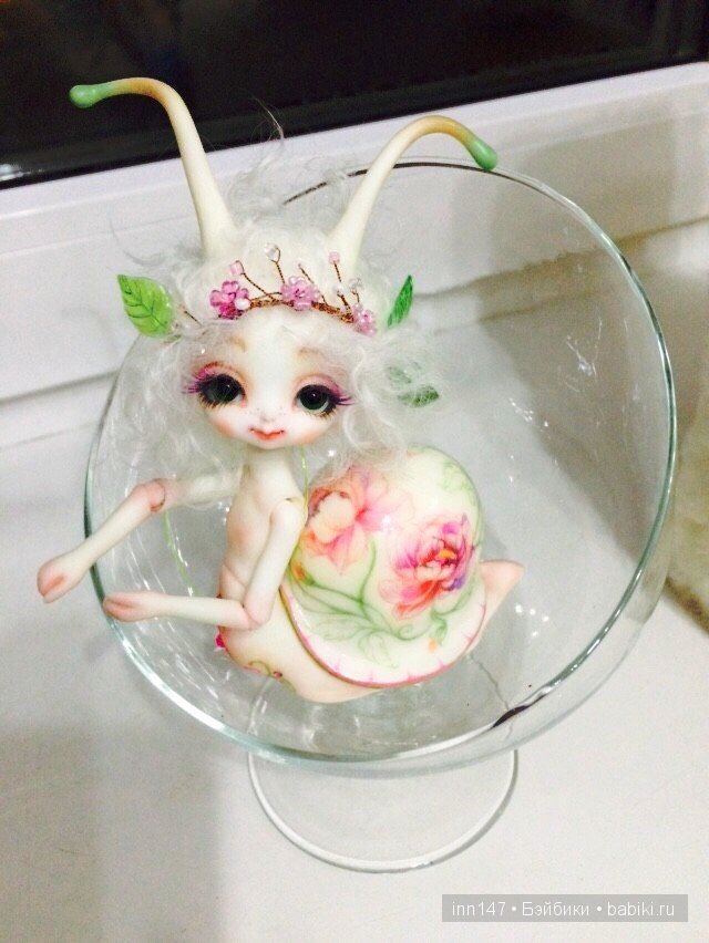 Мила, улиточная фея — Гибридизация кукол BJD (БЖД): пересадка головы