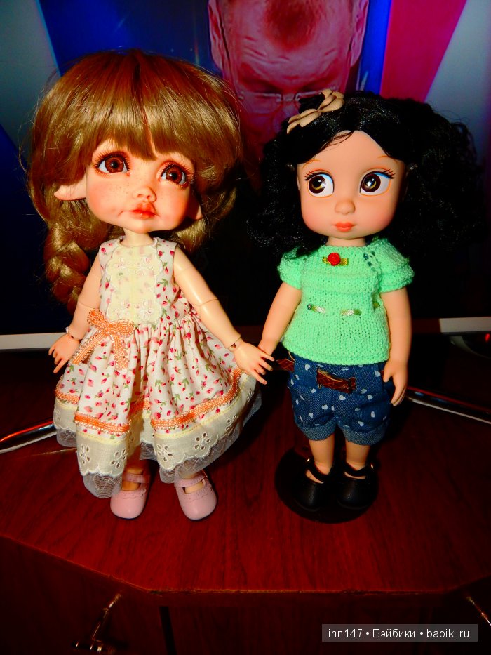 Моя новая девочка, Надюша, аналог Белоснежки Дисней (фото 8)