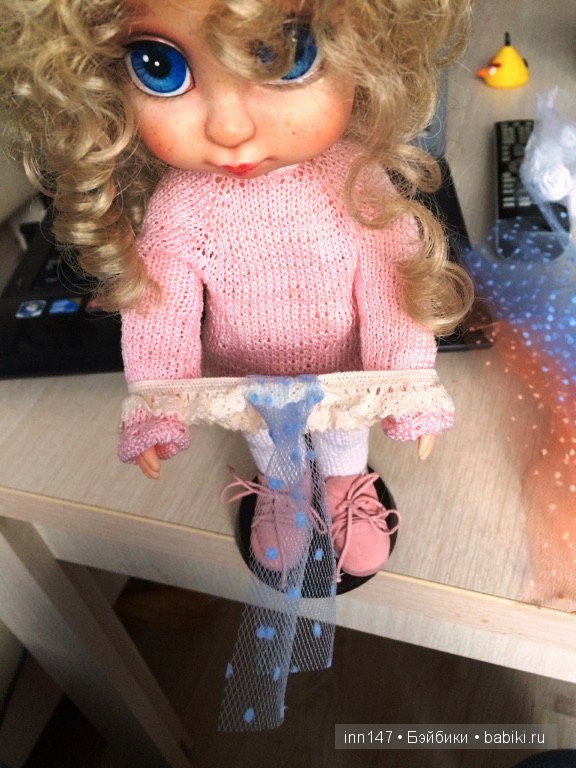 Быстрая юбочка ту-ту для Надюши. МК (фото 9)