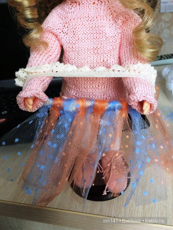 Быстрая юбочка ту-ту для Надюши. МК