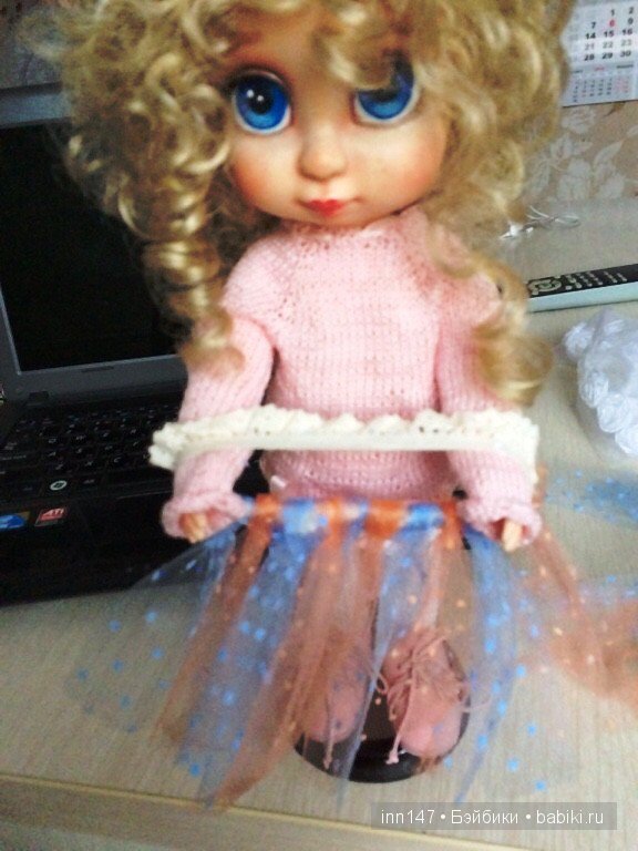 Быстрая юбочка ту-ту для Надюши. МК (фото 10)