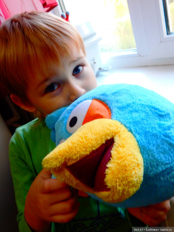 Увлекательные Angry Birds и фотосессия, когда дома ребенок