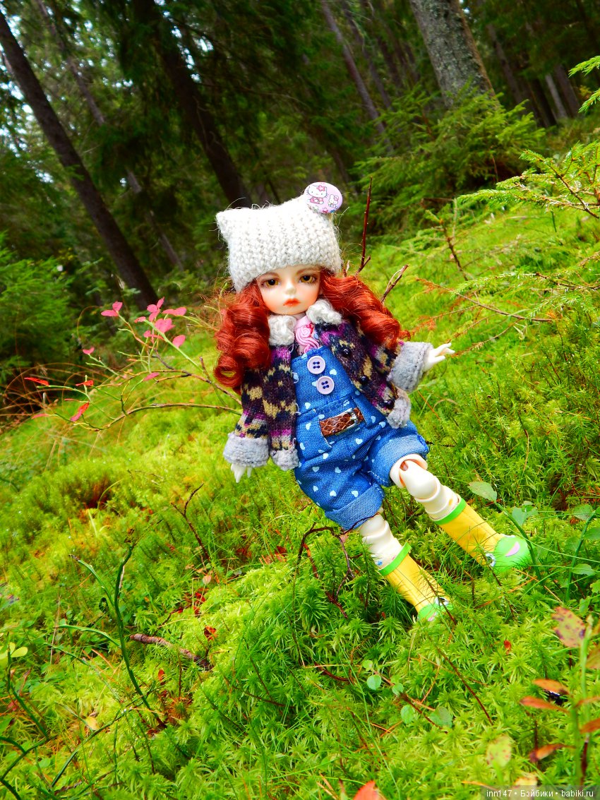 Осень. Мы в пригороде Санкт-Петербурга с Вивиан вышли на прогулку