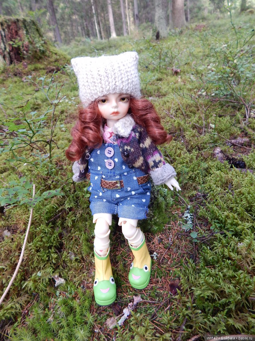 Осень. Мы в пригороде Санкт-Петербурга с Вивиан вышли на прогулку