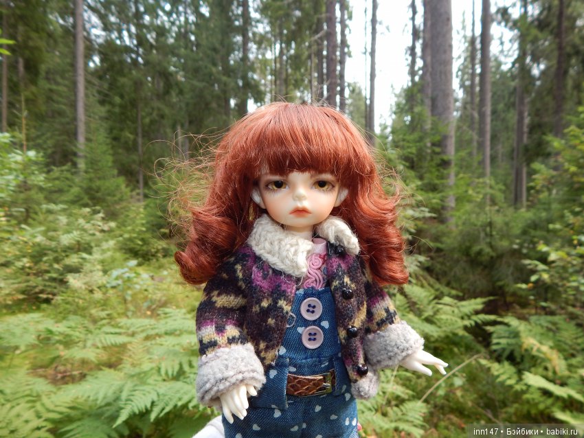 Осень. Мы в пригороде Санкт-Петербурга с Вивиан вышли на прогулку