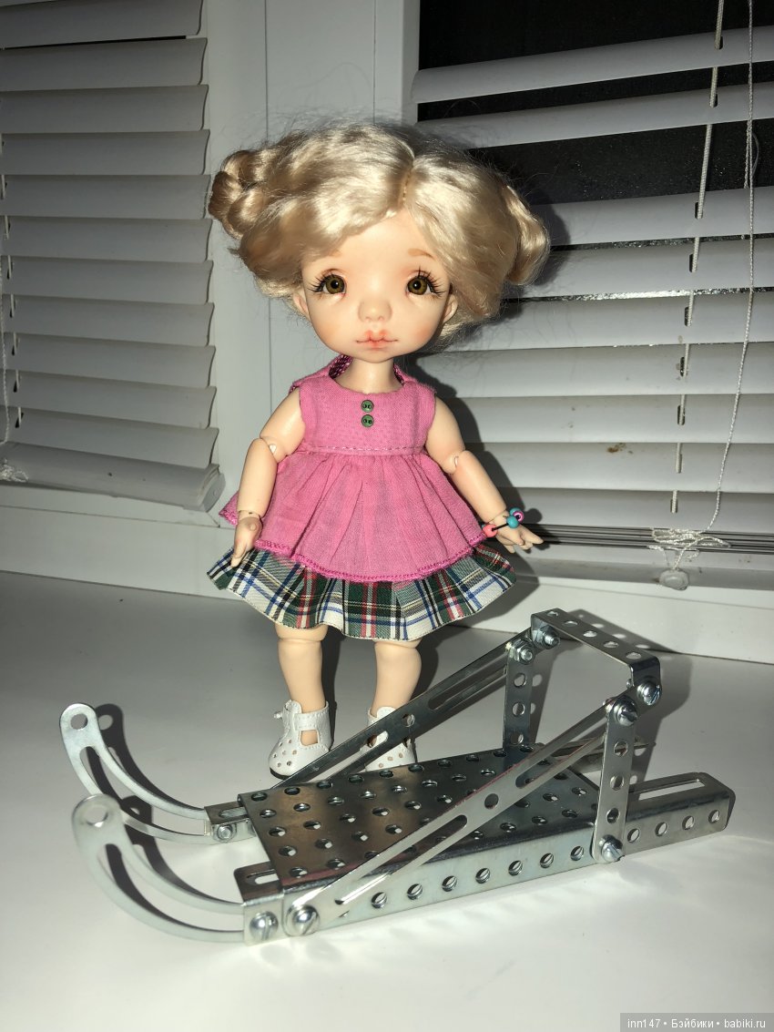 Сын сделал санки — Аксессуары для кукол своими руками: идеи (фото 3)