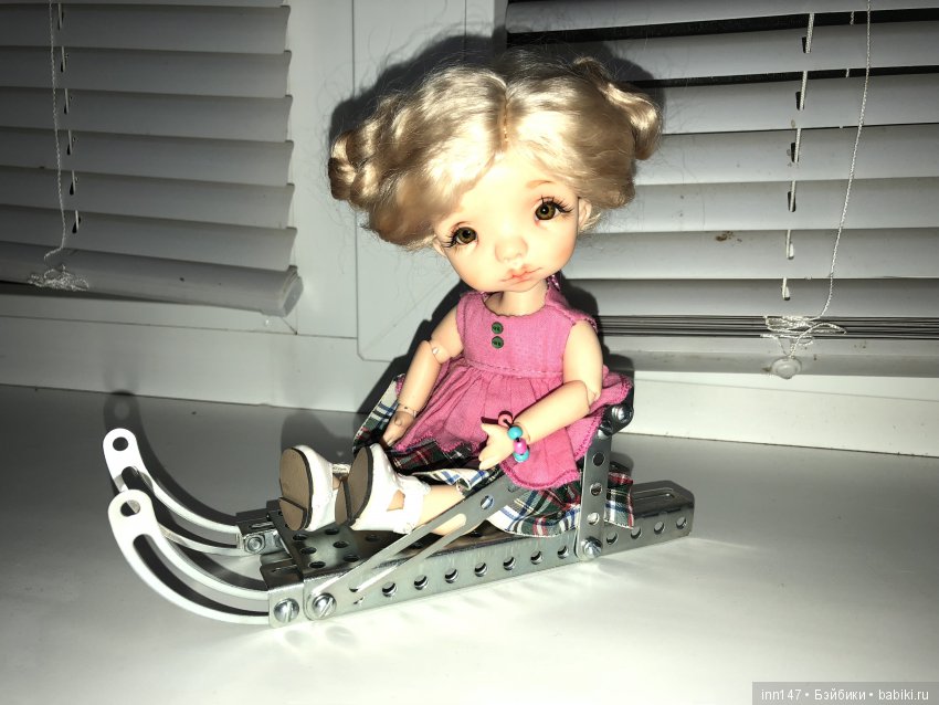 Сын сделал санки — Аксессуары для кукол своими руками: идеи (фото 5)