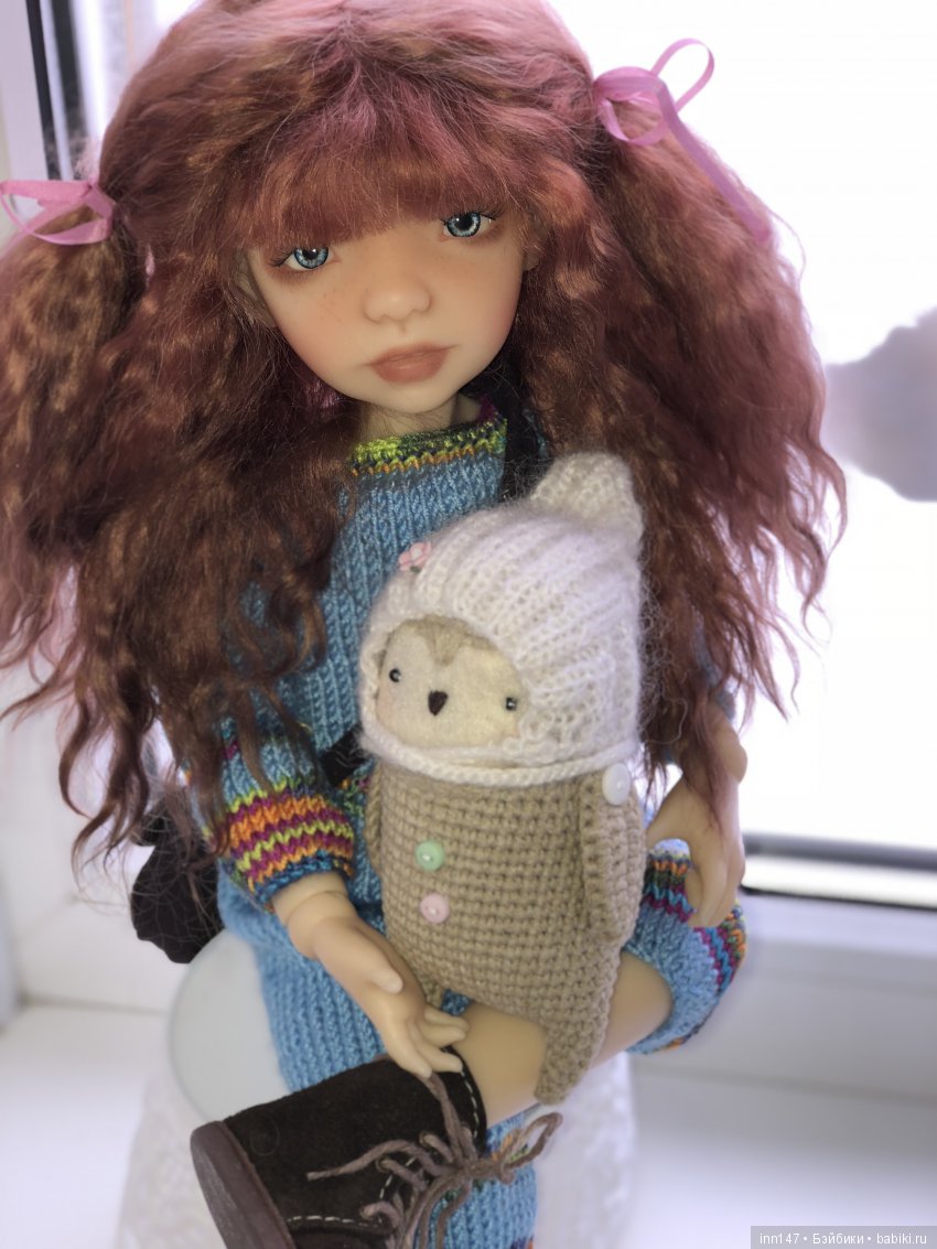 Эми и ее друг совёнок — Куклы F&B Doll Studio: российские BJD (БЖД)