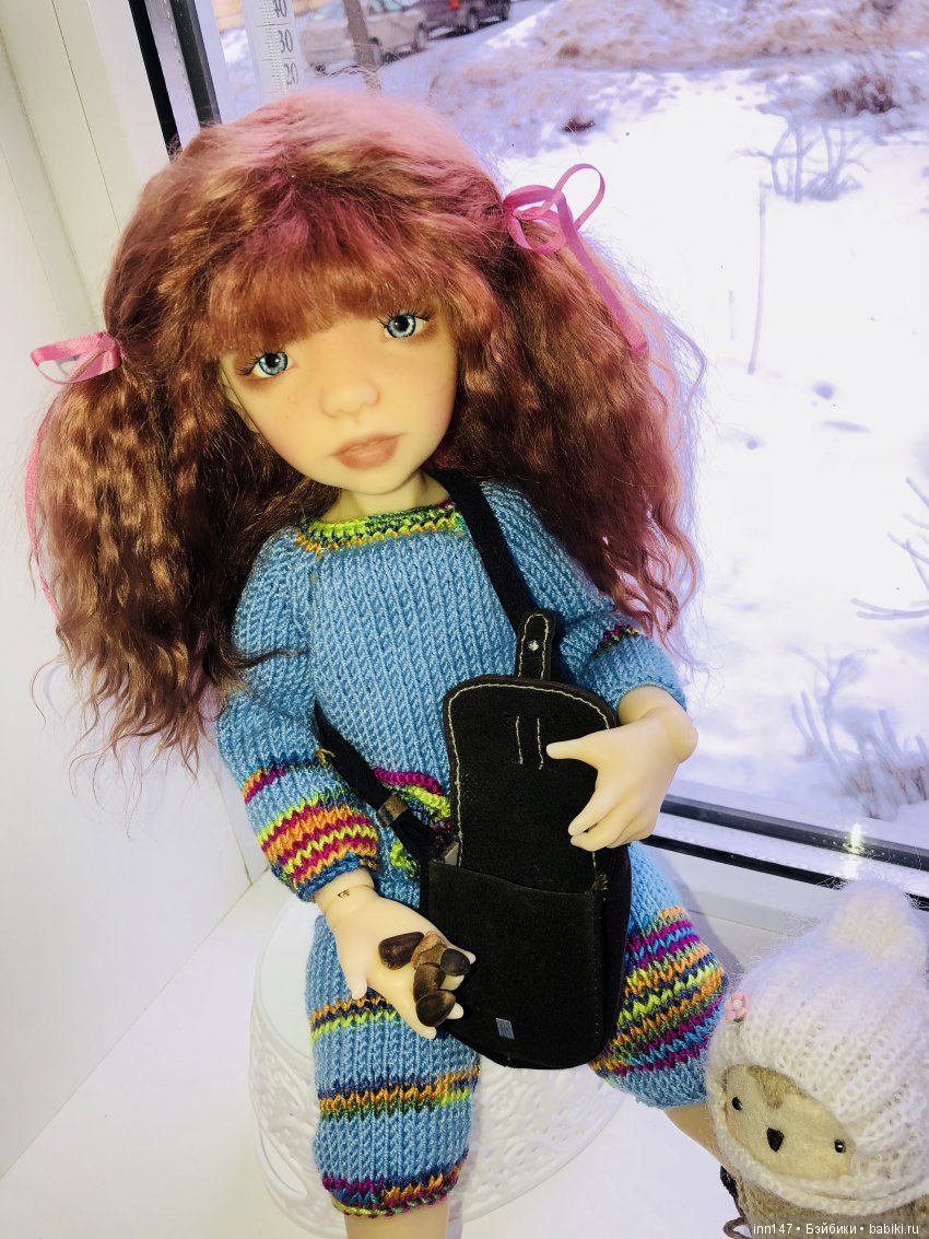 Эми и ее друг совёнок — Куклы F&B Doll Studio: российские BJD (БЖД) (фото 10)