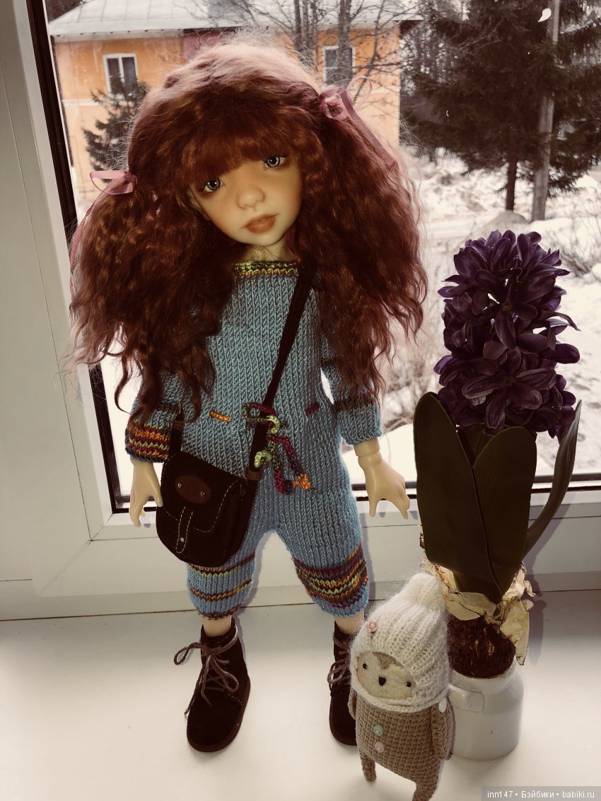 Эми и ее друг совёнок — Куклы F&B Doll Studio: российские BJD (БЖД)