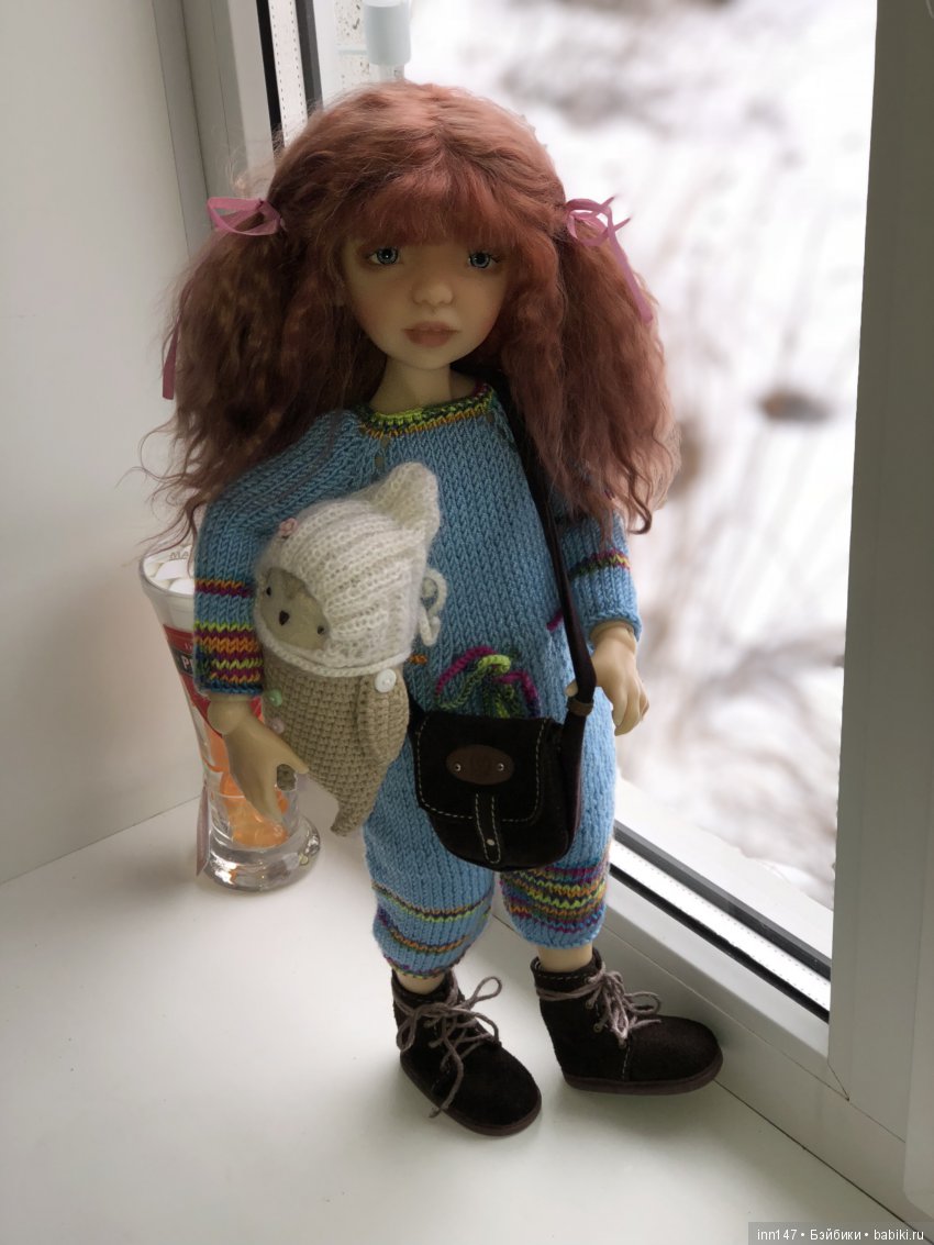 Эми и ее друг совёнок — Куклы F&B Doll Studio: российские BJD (БЖД) (фото 4)