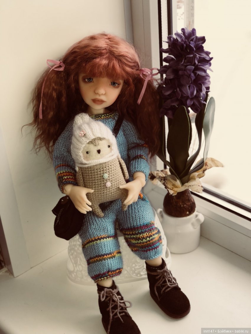Эми и ее друг совёнок — Куклы F&B Doll Studio: российские BJD (БЖД)