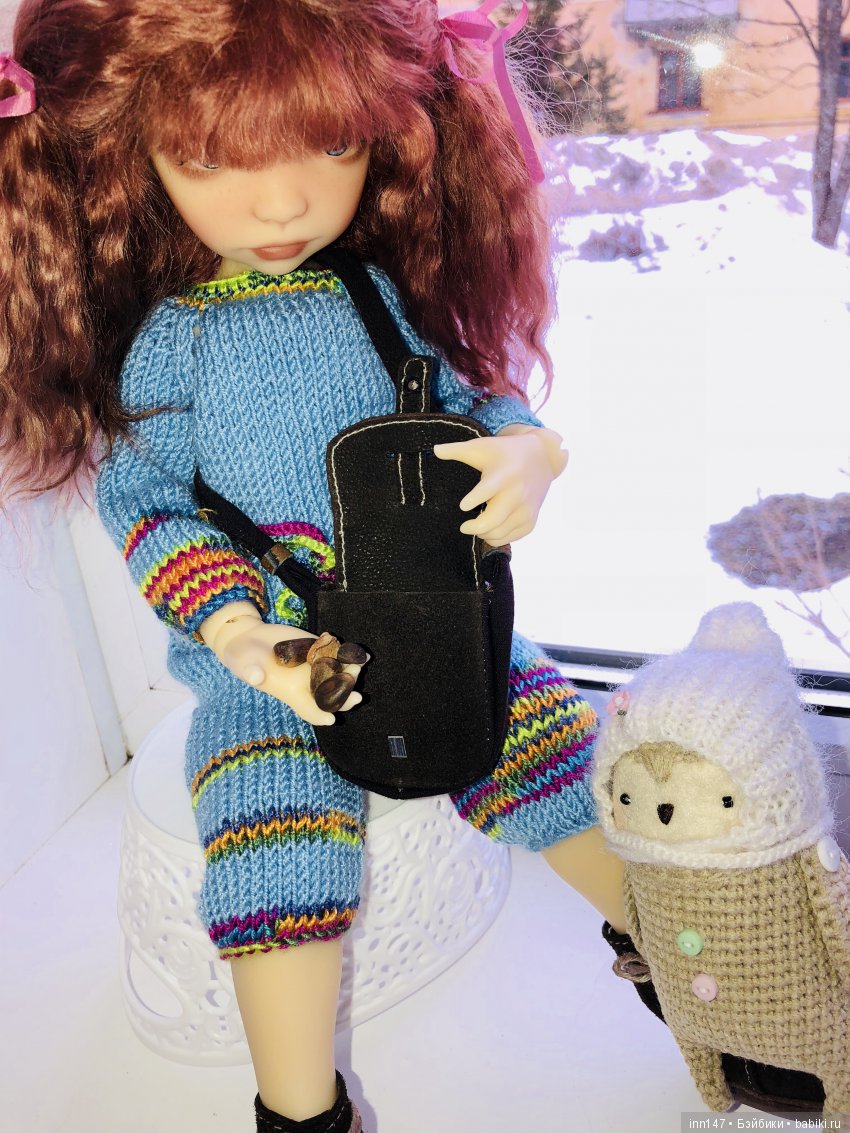 Эми и ее друг совёнок — Куклы F&B Doll Studio: российские BJD (БЖД) (фото 9)