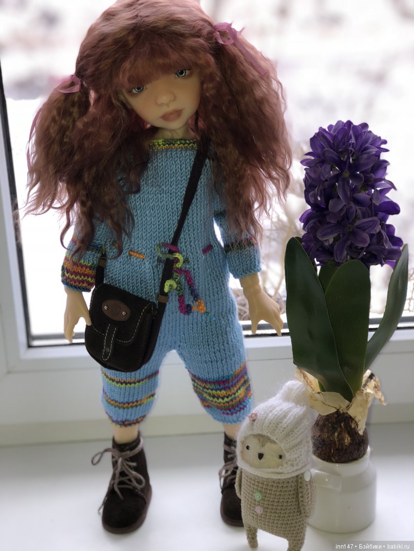 Эми и ее друг совёнок — Куклы F&B Doll Studio: российские BJD (БЖД)