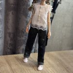 Джинсы на печатных Иден и Войт 19-20 см